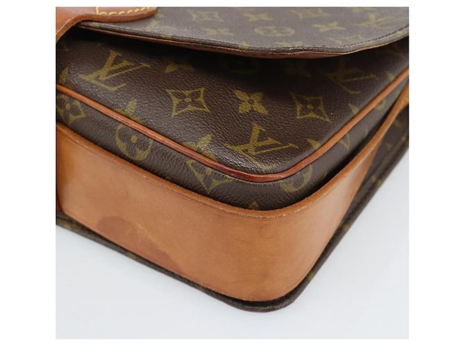Louis Vuitton Cartouchiere Monogram Canvas MM Marrone - vista 7