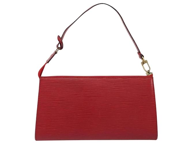 Louis Vuitton Pochette Accessoires Epi Medium Rosso - vista 2