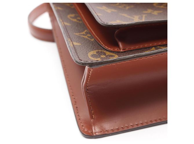 Borsa 2-Way Louis Vuitton Monceau Marrone - vista 8