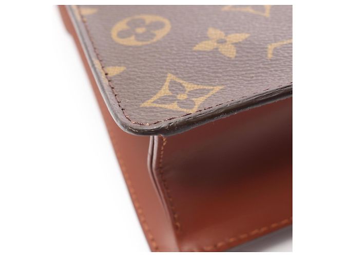 Borsa 2-Way Louis Vuitton Monceau Marrone - vista 9