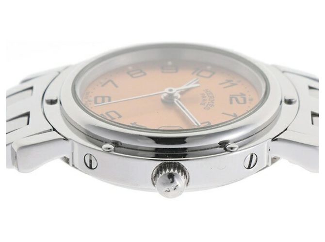Hermès Hermes Clipper CL4.210 Pink Wristwatch - view 5
