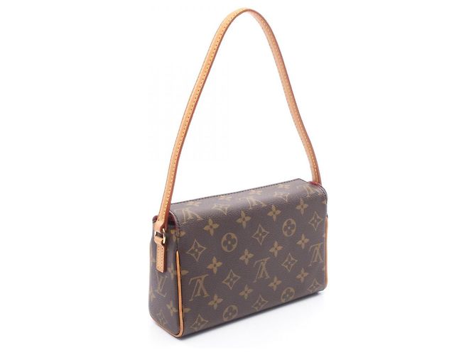 Borsa Louis Vuitton Recital Monogram Marrone - vista 2