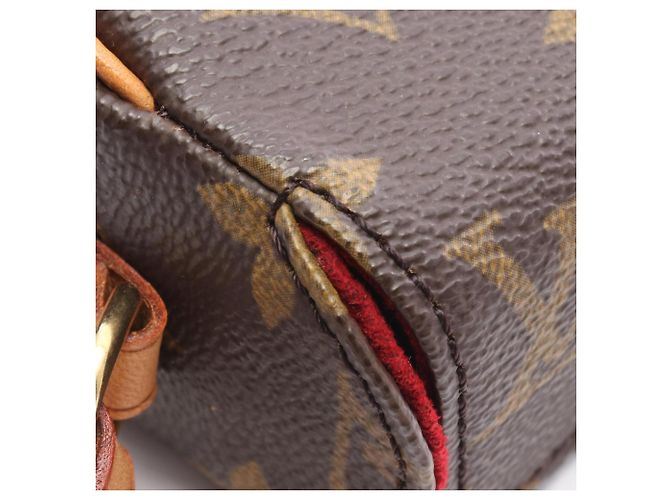 Borsa Louis Vuitton Recital Monogram Marrone - vista 9