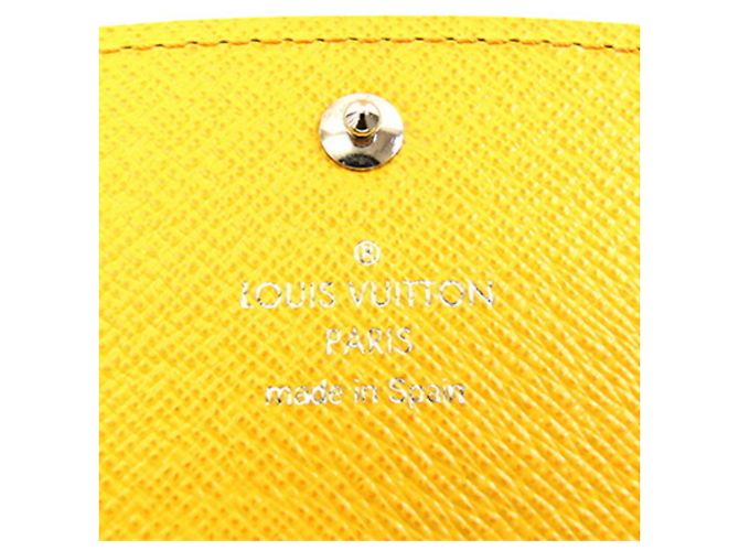 Louis Vuitton Epi Leder Bi-fold Long Wallet Gelb - Ansicht 5