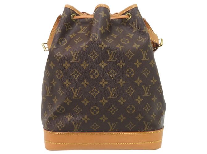 Borsa a Spalla Louis Vuitton Noe Monogram Marrone Monogramma - vista 2