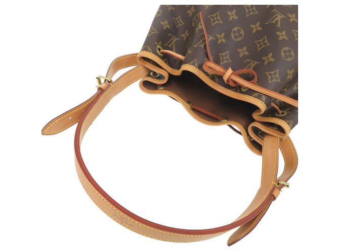 Borsa a Spalla Louis Vuitton Noe Monogram Marrone Monogramma - vista 6