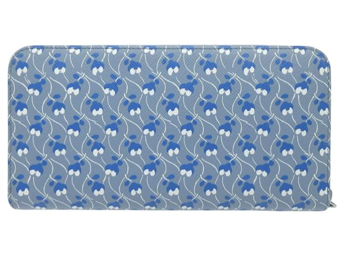 Saffiano Cartera larga Ramage Prada Azul - vista 2