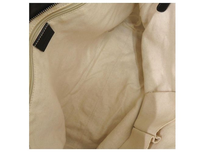Borsa Tote Gucci GG Canvas nera Nero - vista 6