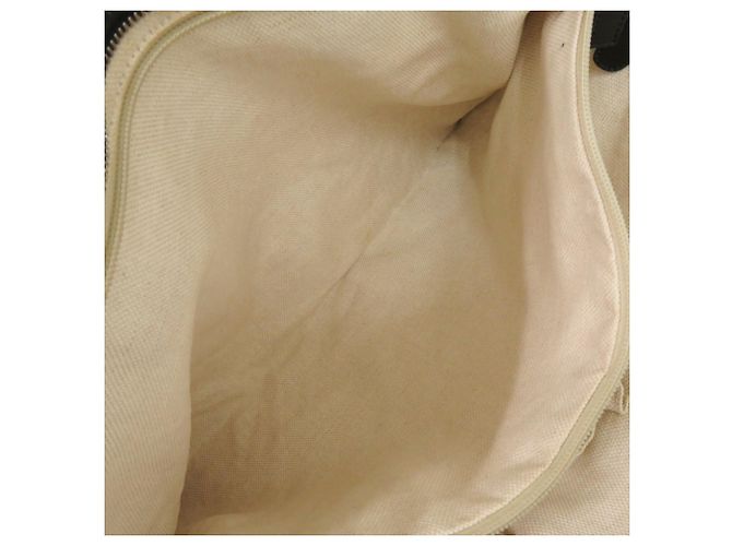 Borsa Tote Gucci GG Canvas nera Nero - vista 7