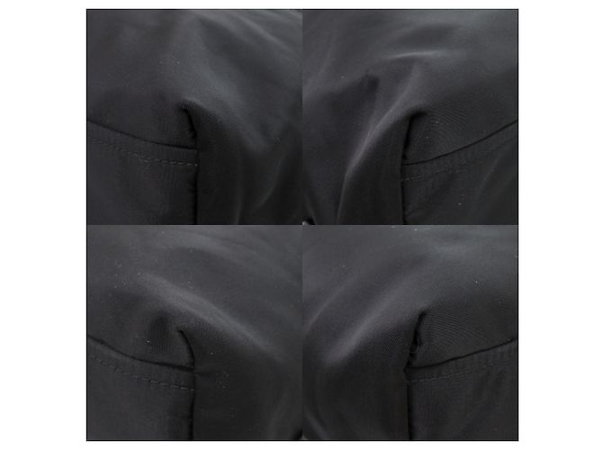 Bolso Tote de Nylon Negro Prada - vista 4