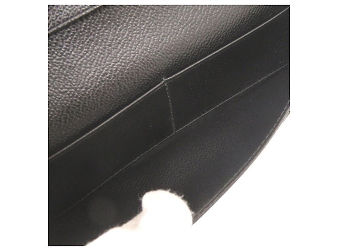 Prada Navy Leather Long Wallet Navy blue - view 6