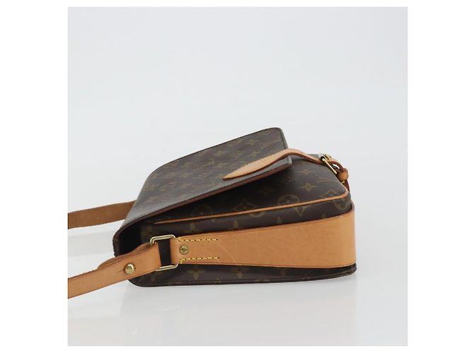 Louis Vuitton Cartouchiere Monogram Canvas GM Marrone - vista 4