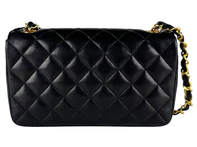 Borsa a Spalla Chanel Matelassé Nero - vista 4