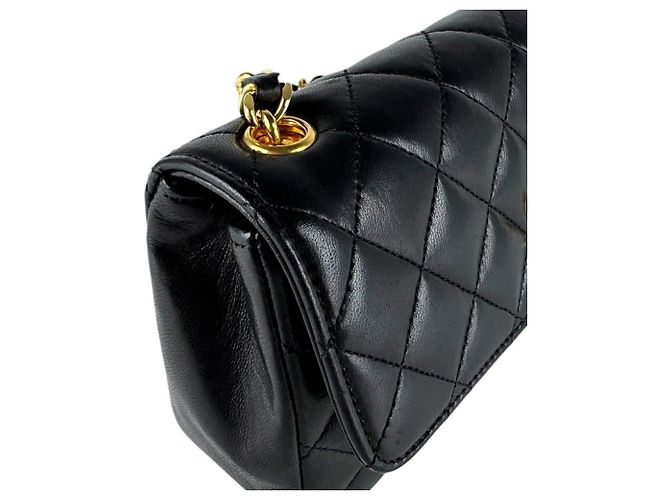 Borsa a Spalla Chanel Matelassé Nero - vista 7