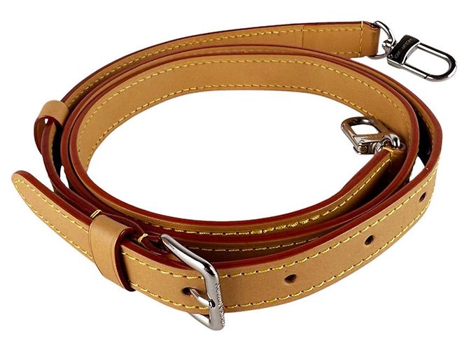 Louis Vuitton Saffron Leather Shoulder Bag Golden - view 10