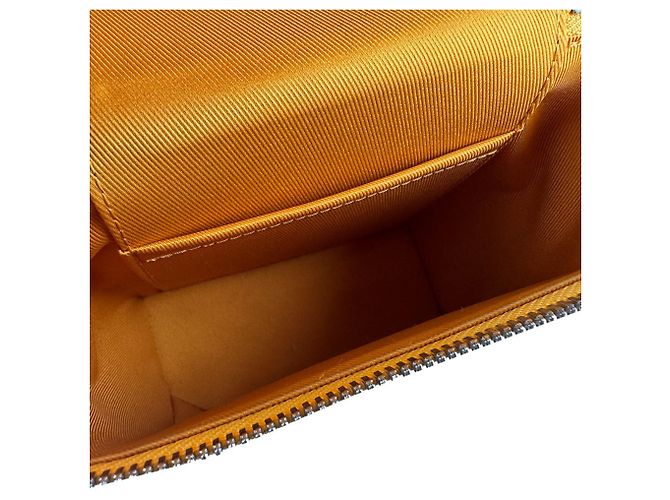 Louis Vuitton Saffron Leather Shoulder Bag Golden - view 5
