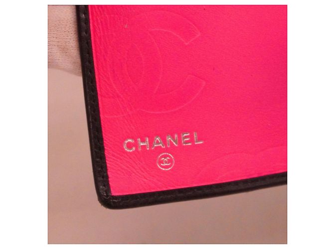 Cartera larga de cordero Cambon Chanel Negro - vista 4