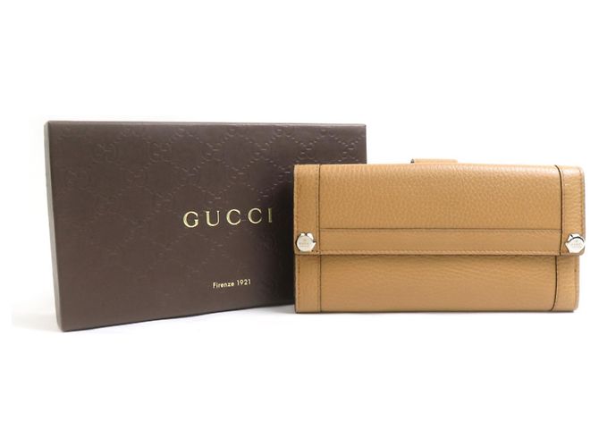 Gucci Bi-fold Long Wallet Braun - Ansicht 8
