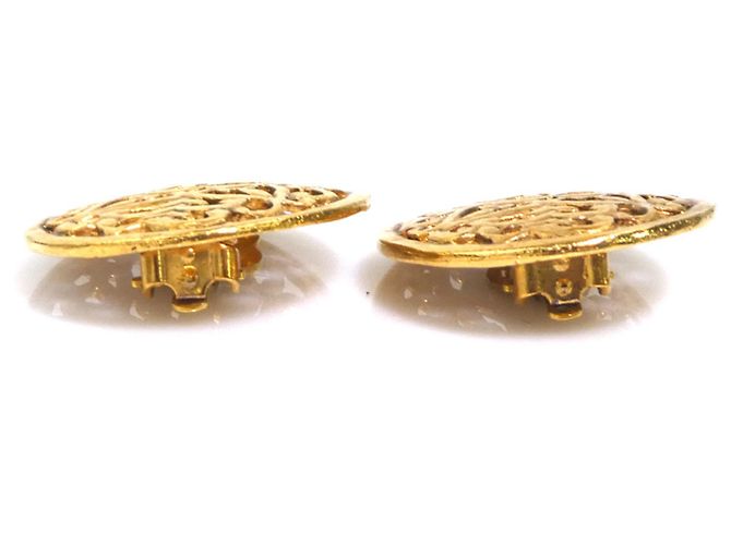 Chanel Clip-Ohrringe in Gold Golden - Ansicht 4
