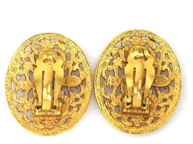 Chanel Clip-Ohrringe in Gold Golden - Ansicht 6