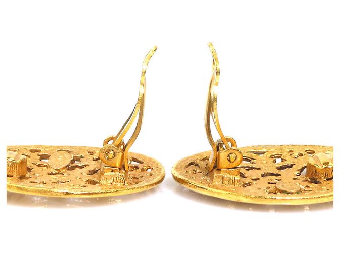 Chanel Clip-Ohrringe in Gold Golden - Ansicht 7