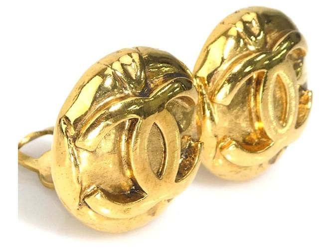 Orecchini a clip dorati Chanel D'oro - vista 2