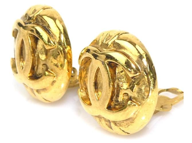 Orecchini a clip dorati Chanel D'oro - vista 3