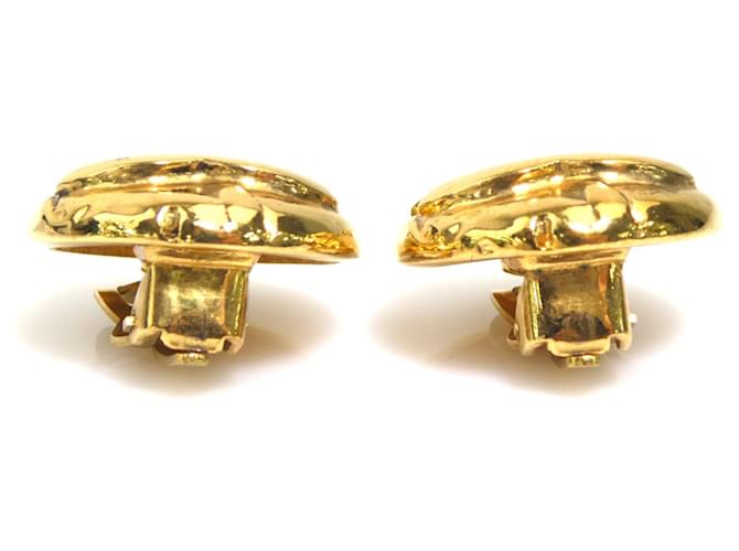 Orecchini a clip dorati Chanel D'oro - vista 4