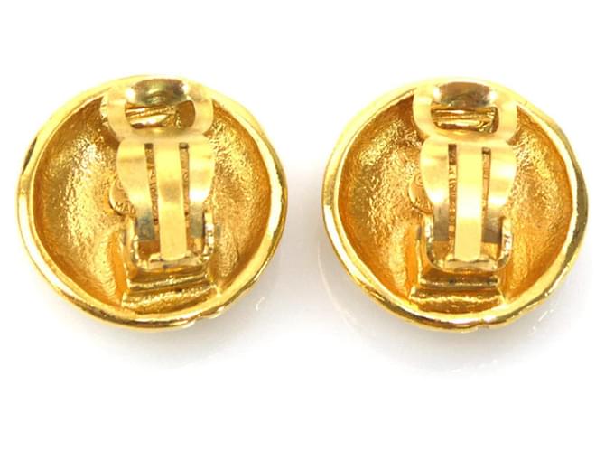 Orecchini a clip dorati Chanel D'oro - vista 5