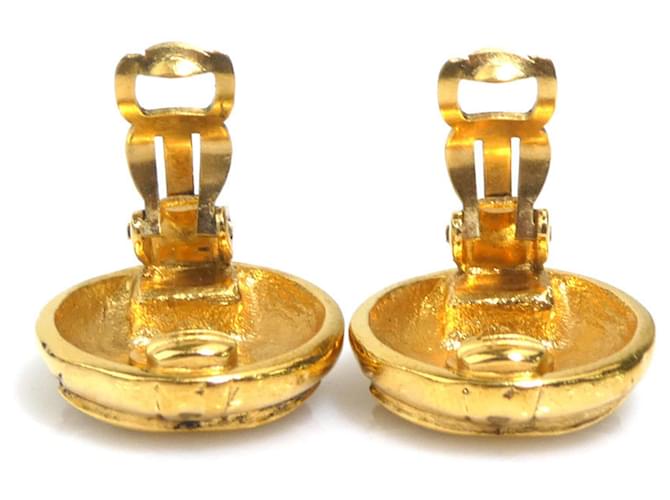 Orecchini a clip dorati Chanel D'oro - vista 6