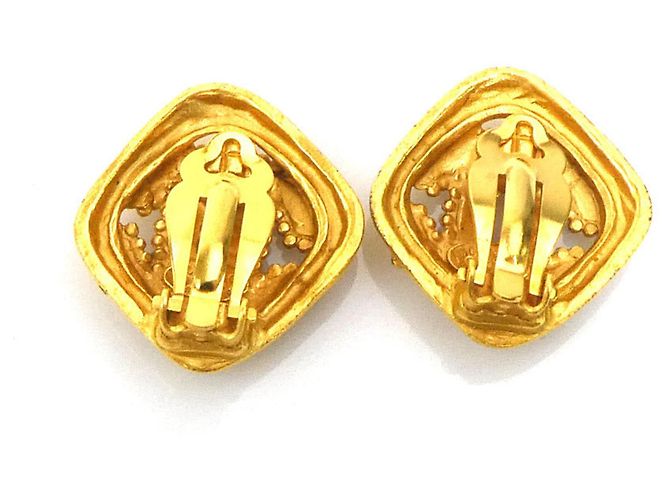 Chanel Clip-Ohrringe in Gold Golden - Ansicht 5