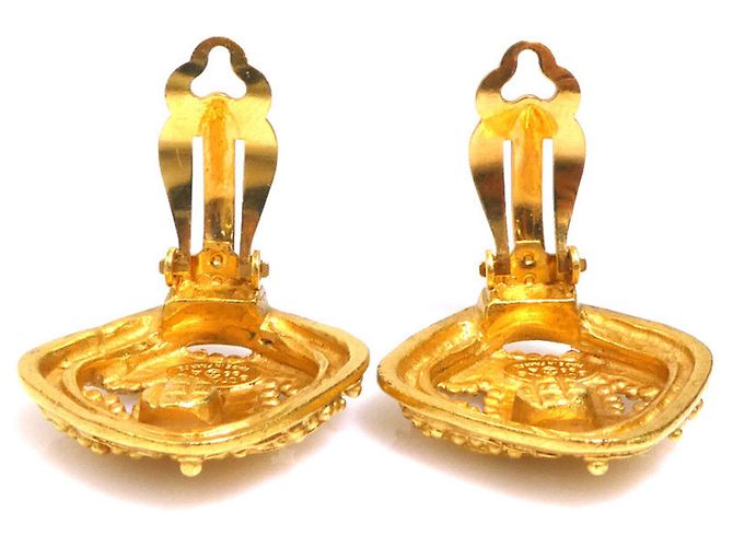 Chanel Clip-Ohrringe in Gold Golden - Ansicht 6