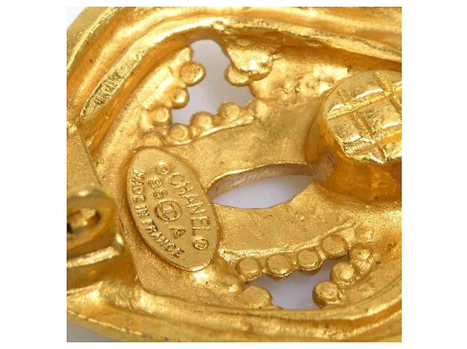 Chanel Clip-Ohrringe in Gold Golden - Ansicht 8