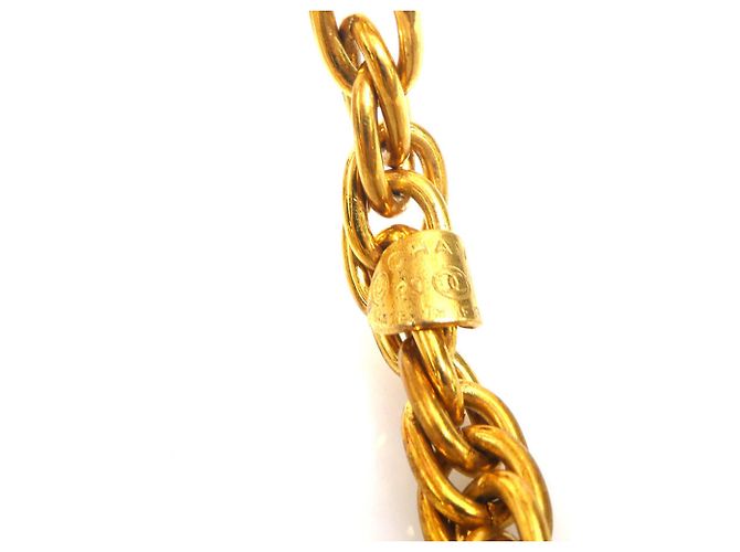 Chanel Goldkette mit Coco-Logo Golden - Ansicht 7