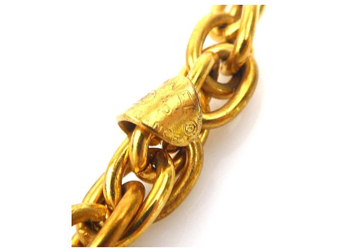 Chanel Goldkette mit Coco-Logo Golden - Ansicht 8
