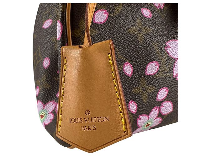 Borsa Louis Vuitton Monogram Cherry Blossom Sac Retro PM Marrone Monogramma - vista 11