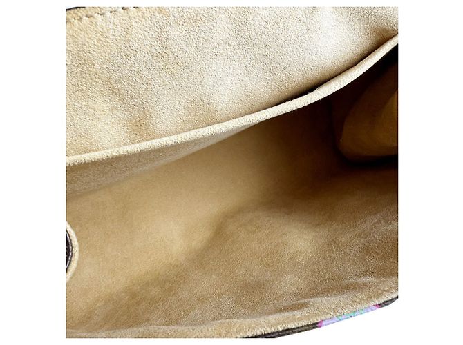 Borsa Louis Vuitton Monogram Cherry Blossom Sac Retro PM Marrone Monogramma - vista 5