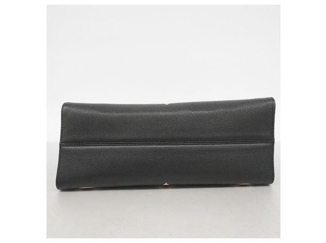 Borsa Tote Louis Vuitton Monogram Empreinte Bicolor OnTheGo MM Nero Beige - vista 3
