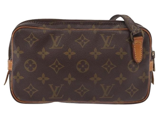 Louis Vuitton Pochette Marly Bandouliere Monogram Canvas medium Marrone - vista 2