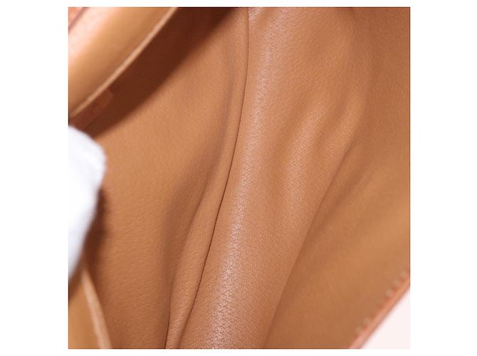 Céline Celine Vintage Macadam Canvas et Cuir Marron - vue 5