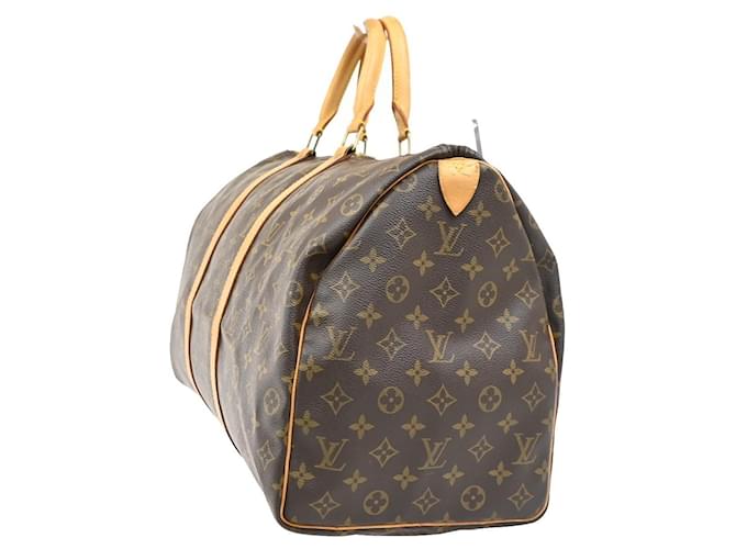Louis Vuitton Keepall Monogram Canvas 50 Marrone - vista 3