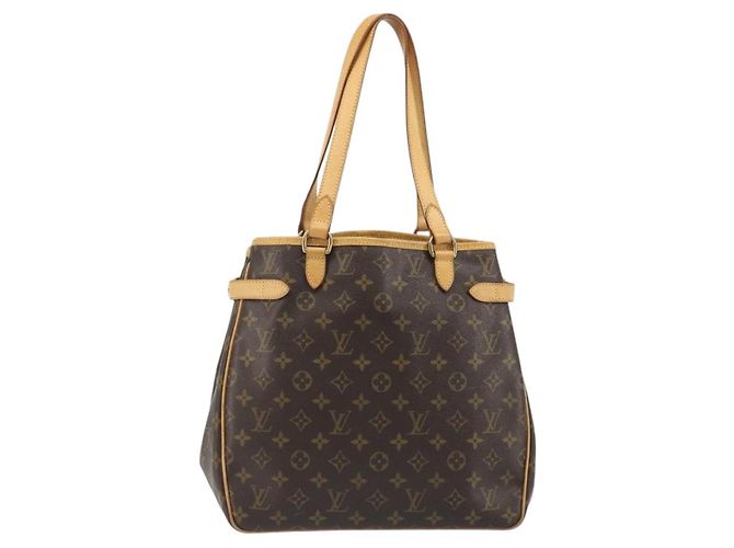 Louis Vuitton Batignolles Monogram Canvas Vertical Marrone - vista 2