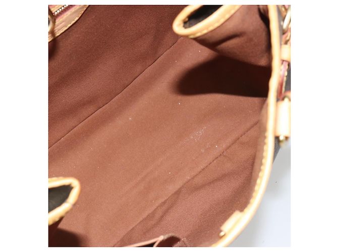 Louis Vuitton Batignolles Monogram Canvas Vertical Marrone - vista 5