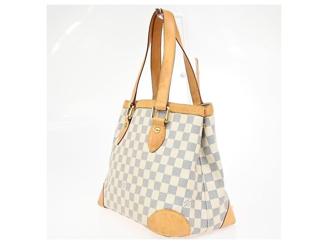 Louis Vuitton Hampstead Damier Ebene PM Bianco - vista 4