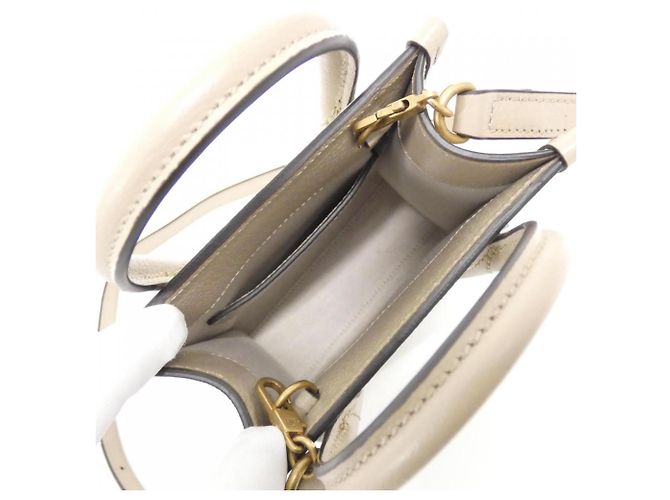 Gucci 671623 UULBT Borsa Bianco Beige - vista 6