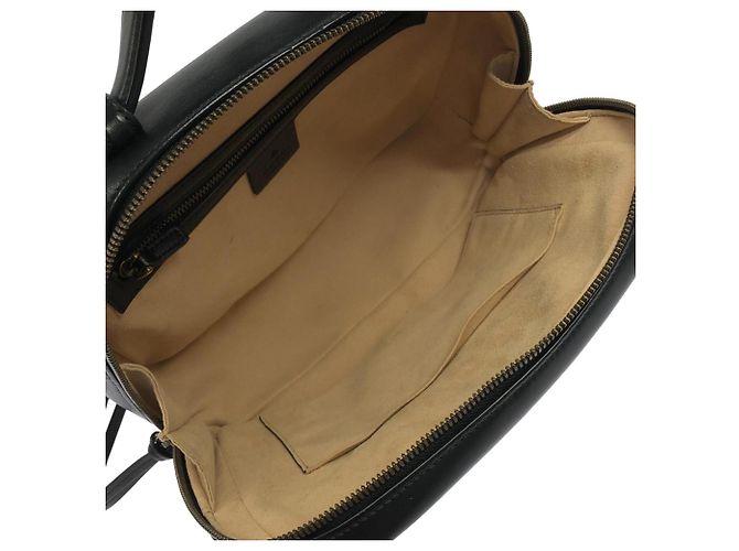 Borsa a tracolla Gucci GG Marmont in pelle nera Nero - vista 7