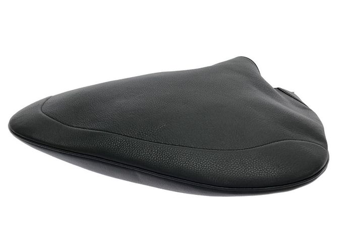 Pochette a tracolla in pelle nera Gucci Nero - vista 3