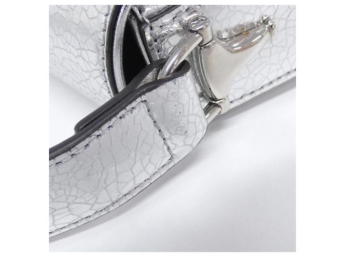 Borsa a tracolla Gucci HORSEBIT 1955 Argento - vista 6