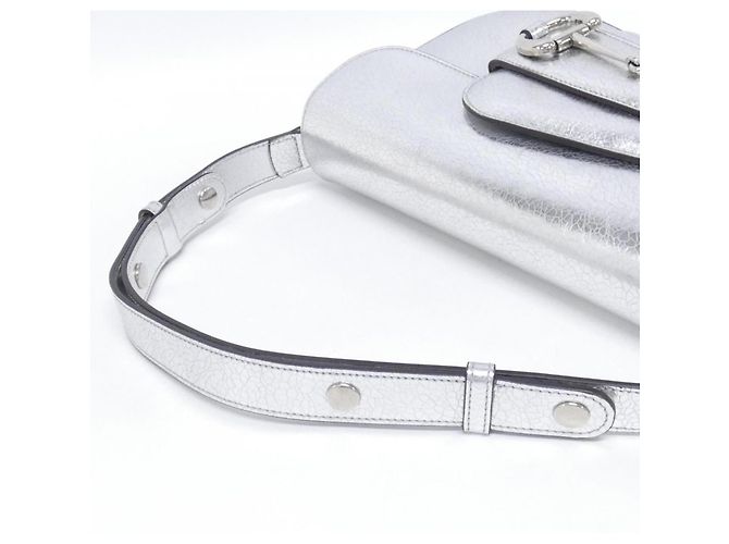 Borsa a tracolla Gucci HORSEBIT 1955 Argento - vista 7