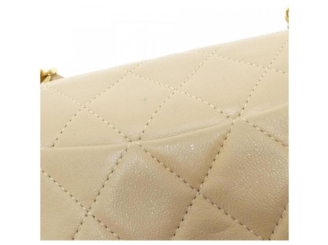Borsa a Spalla Chanel 1115 Beige - vista 6